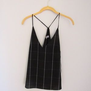 Checkered camisole
